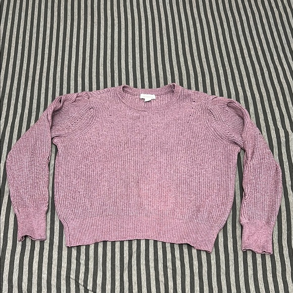 Liz Claiborne Sweaters - Liz Claiborne | Women’s Pink Knit Crew Neck Sweater | Size X-Large